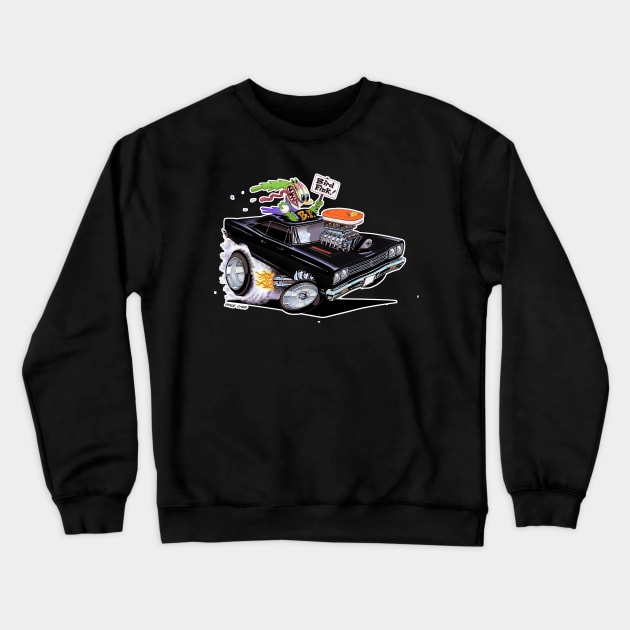 BIRD FINK 1969 black Crewneck Sweatshirt by vincecrain